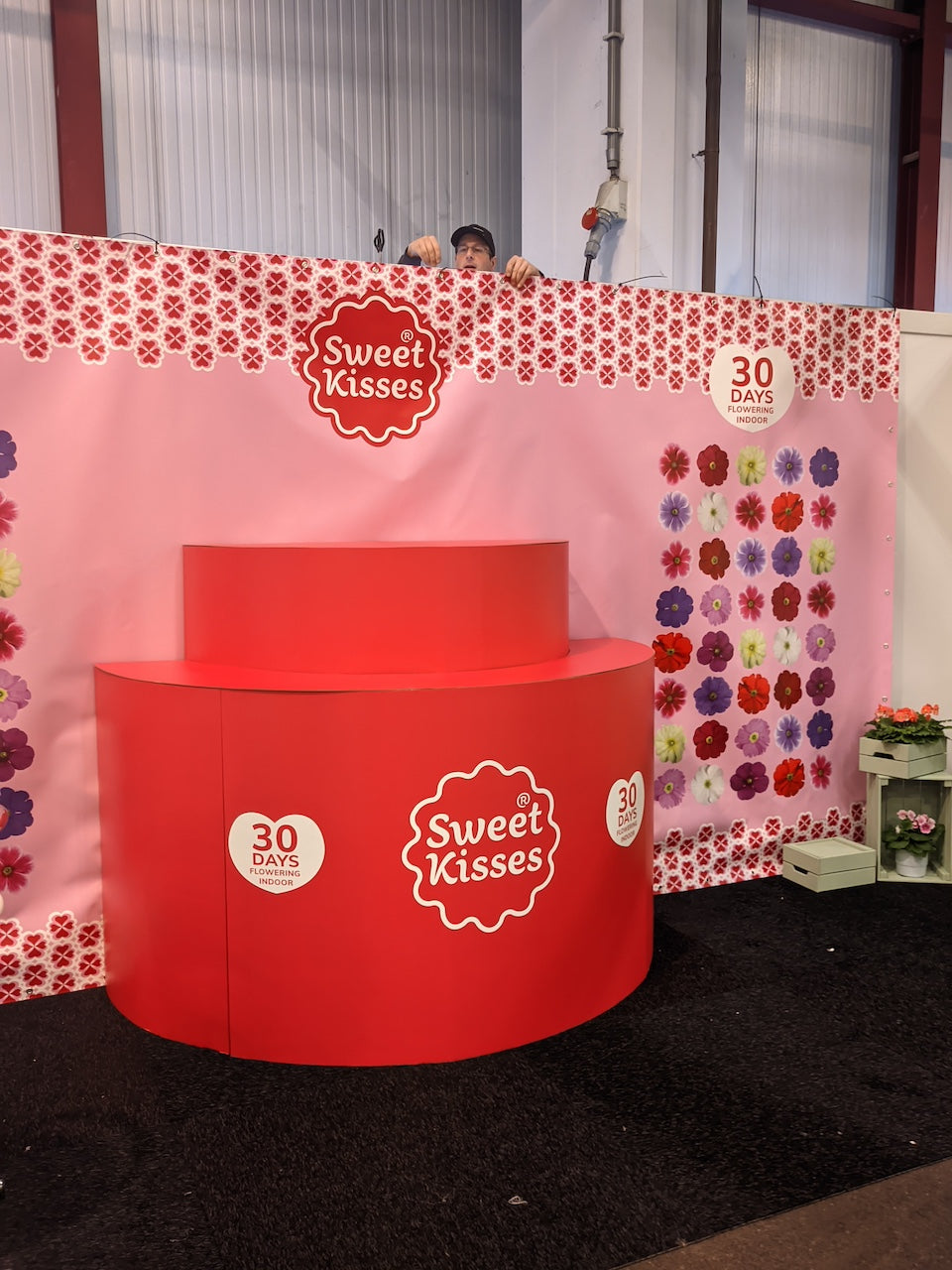 Ronde display voor Sweet Kisses
