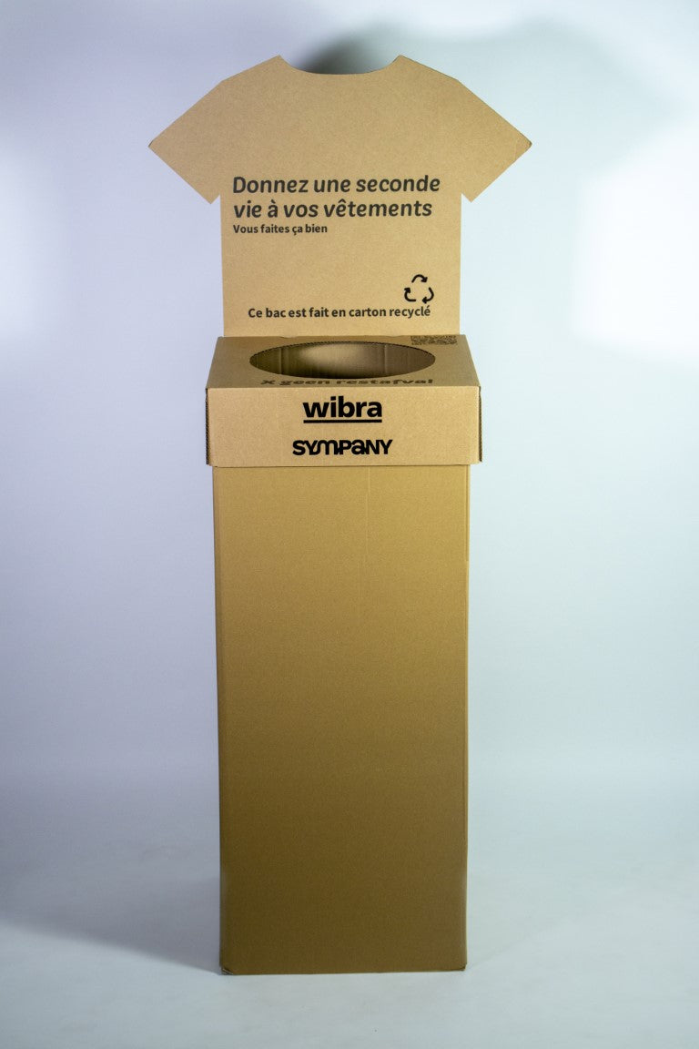 Een tweede leven voor kleding met Wibra en Kartent