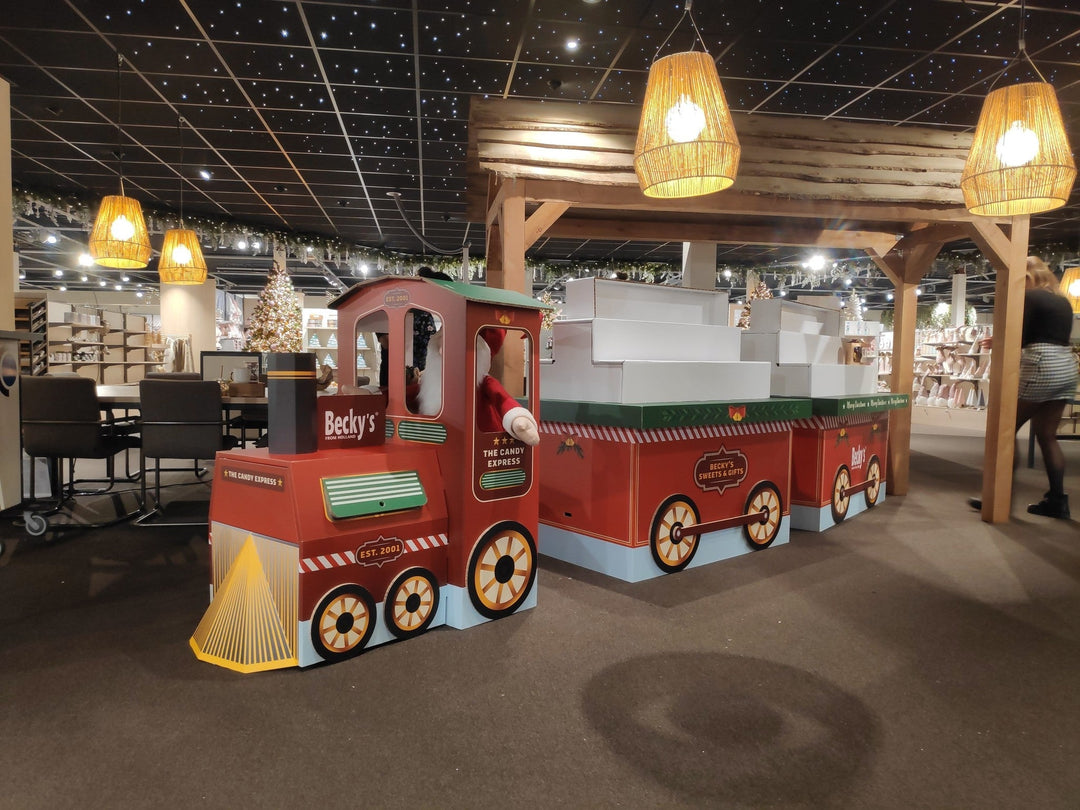 Stoomtrein voor Beckys