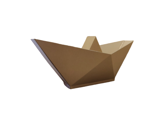 Bootje van papier voor De Grote Haay