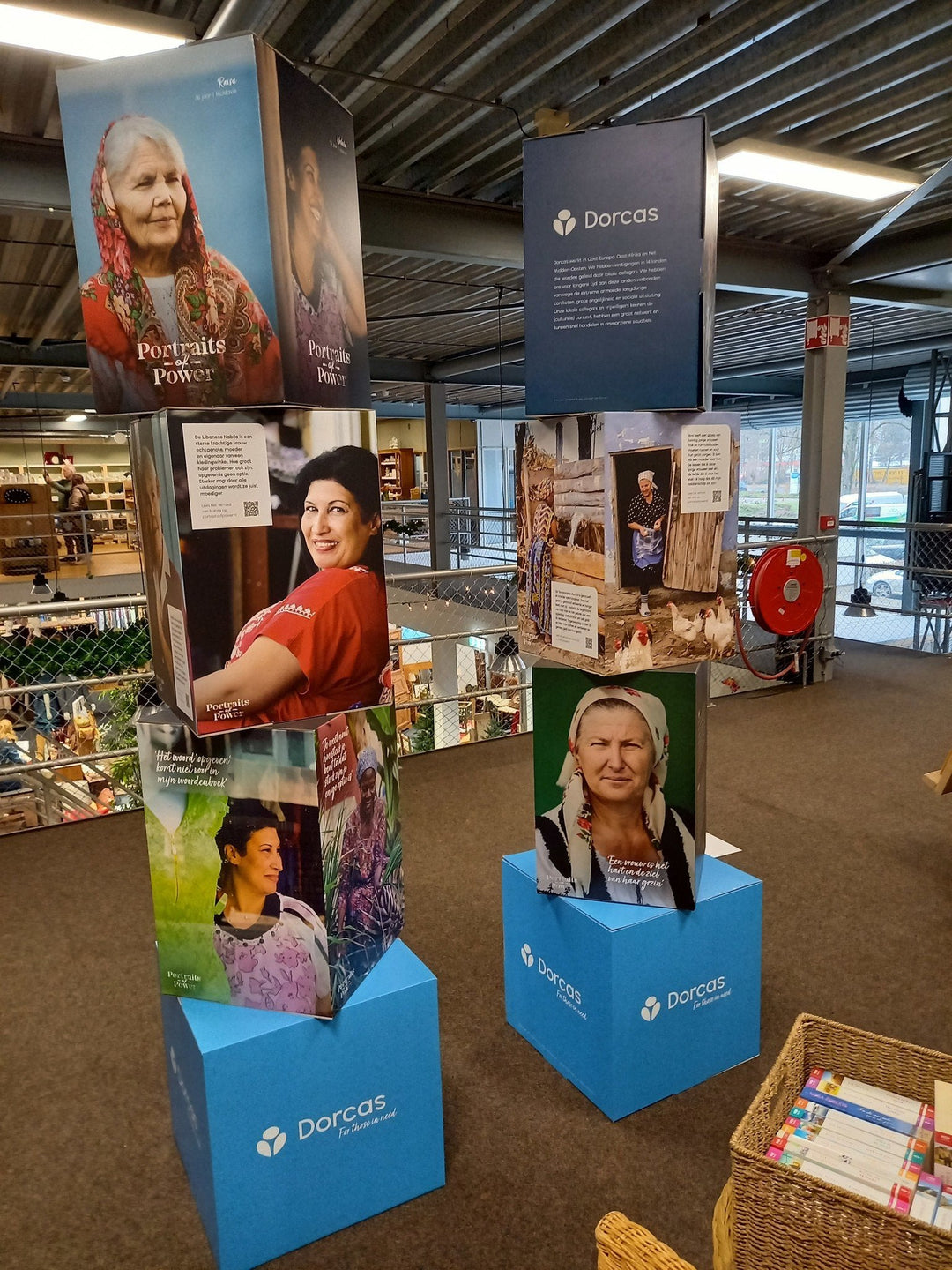 Stapelkubussen voor Dorcas