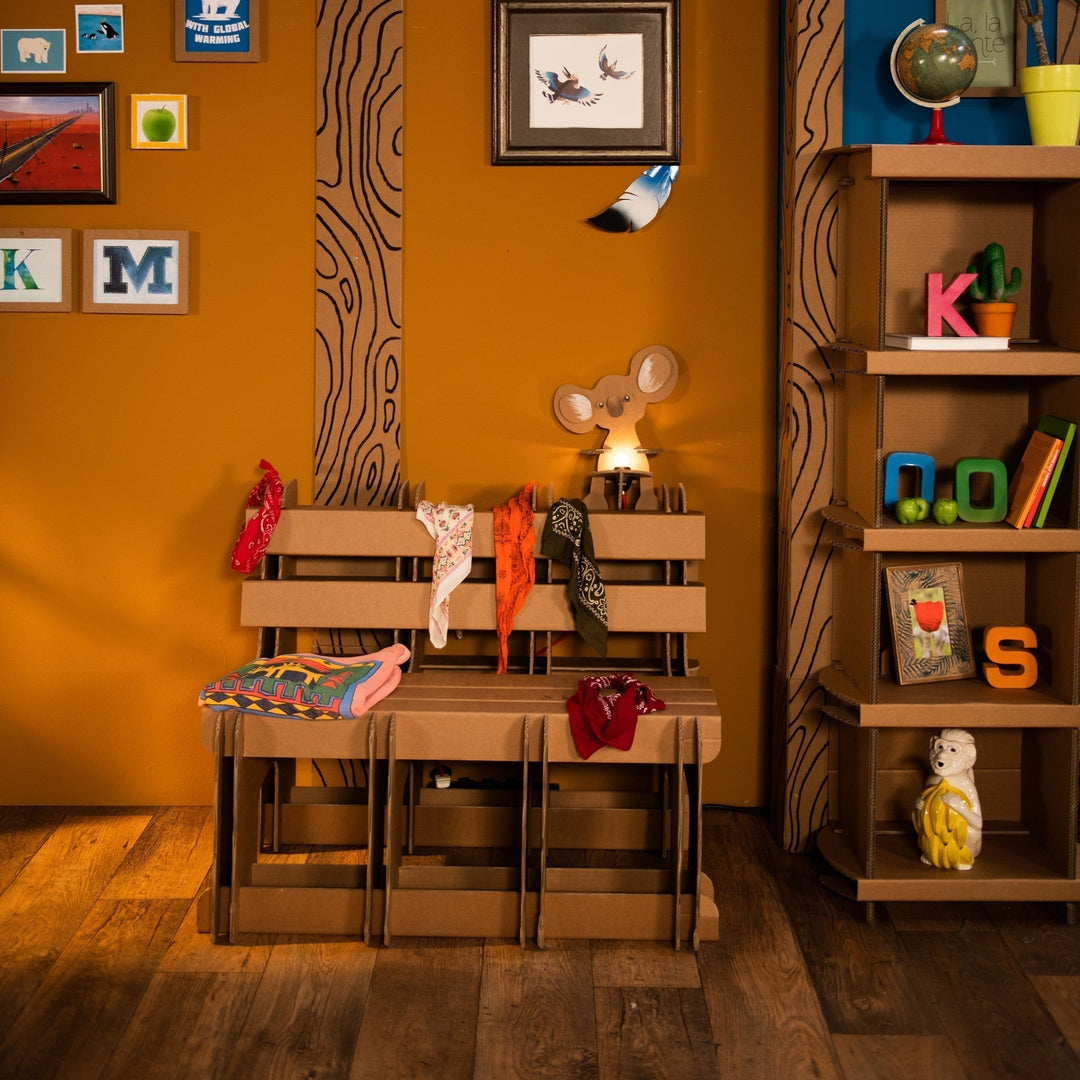 Decor van de kinderserie Koos & Moos