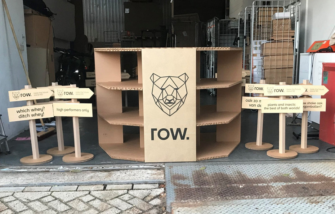 Beursmeubel voor Row.