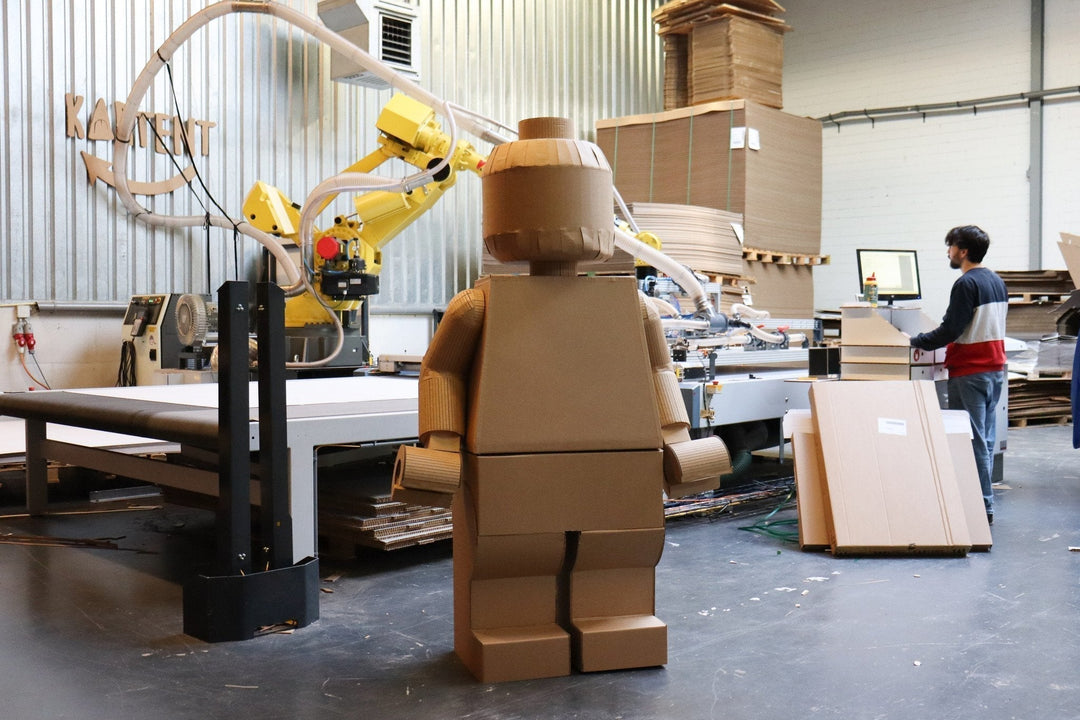 Lego mannetje als Sinterklaas surprise