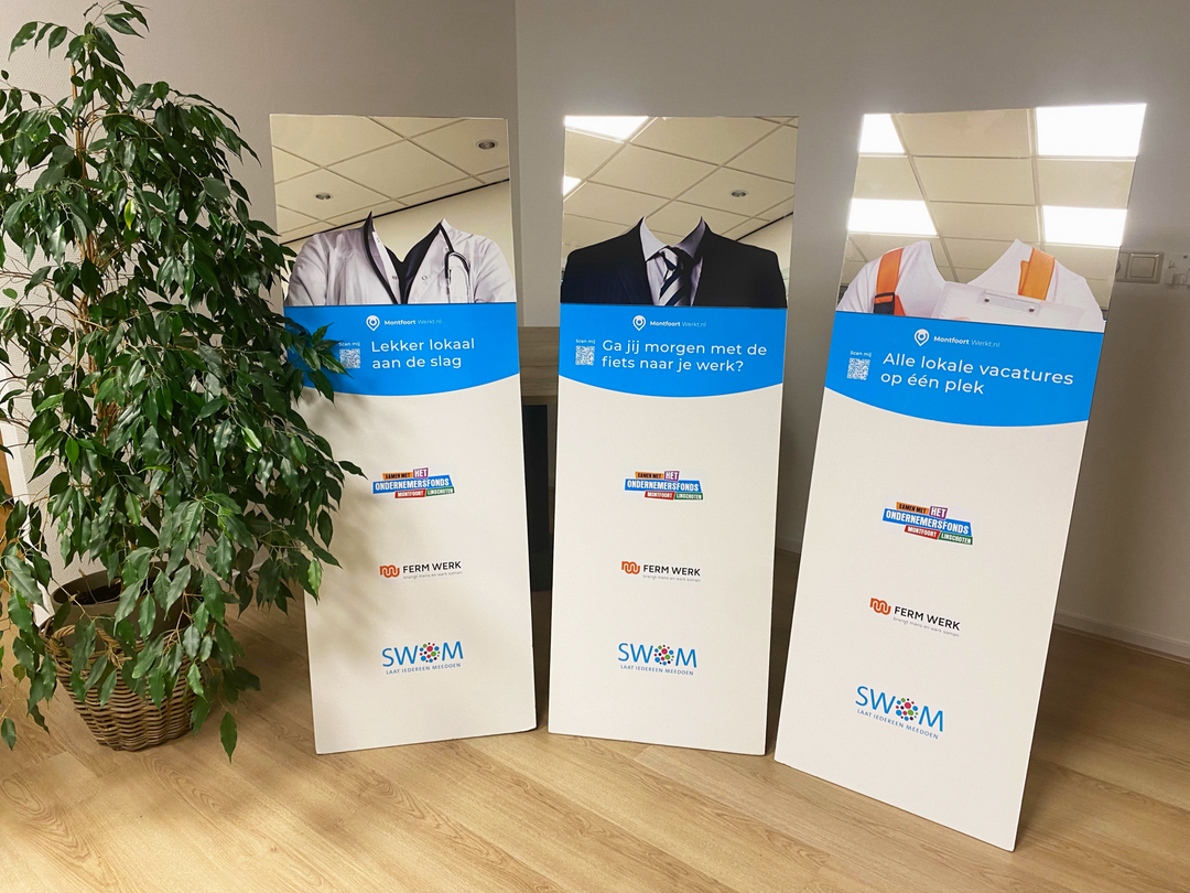 Spiegelstandaard voor Be Remarkable