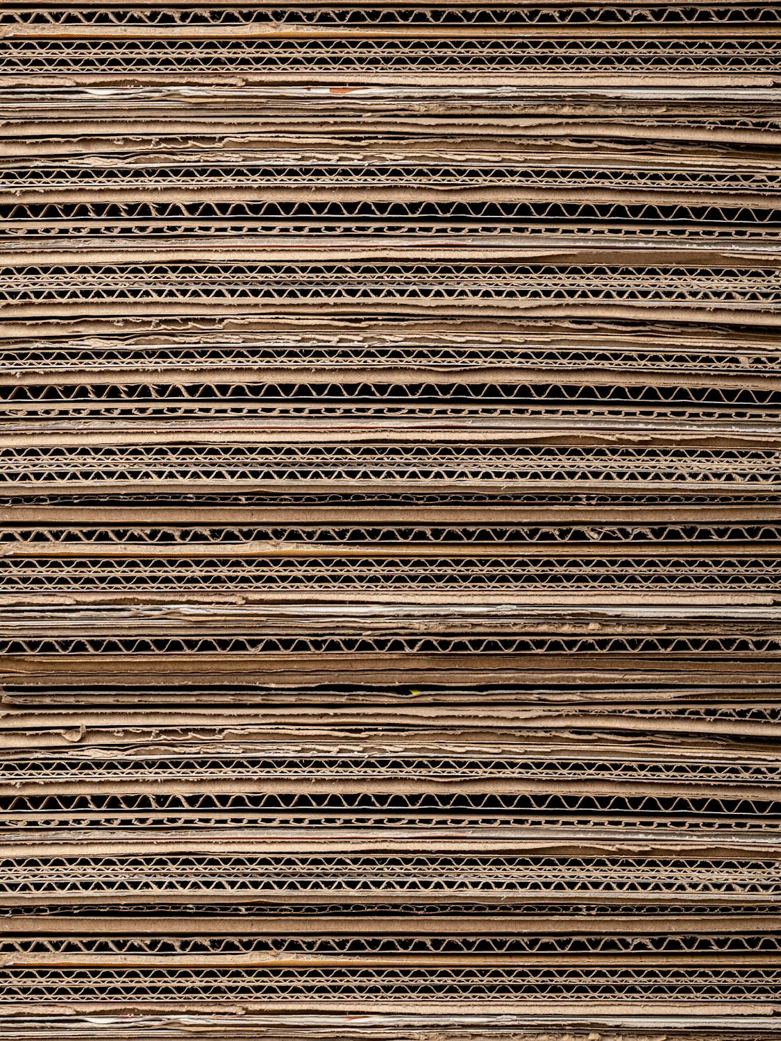 Het recycling process van karton