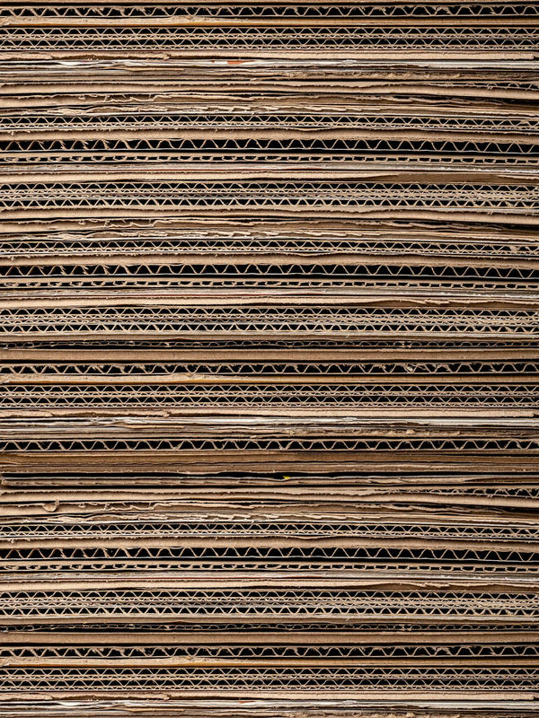 Het recycling process van karton