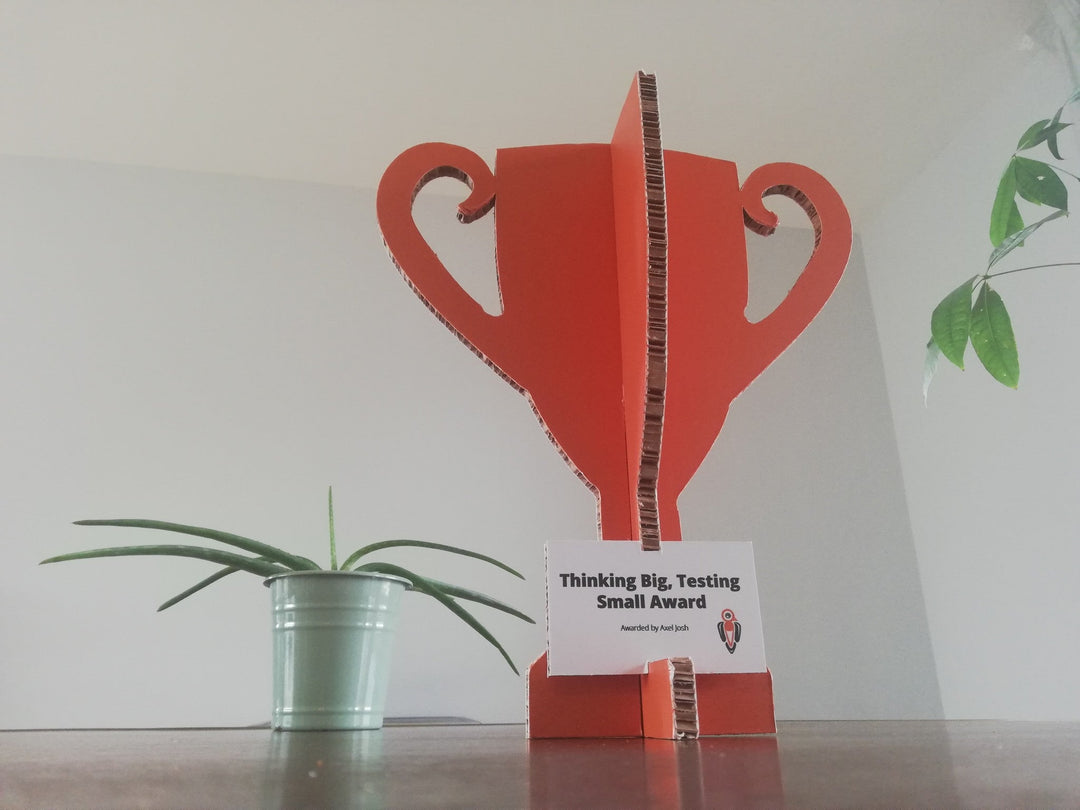 Trofee voor Axel