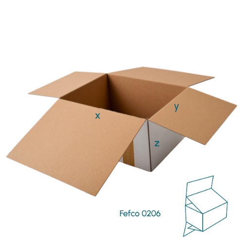 Custom cardboard folding box