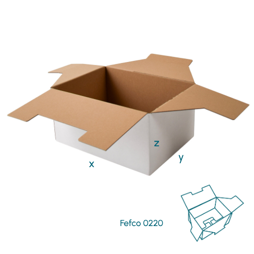 Custom cardboard folding box