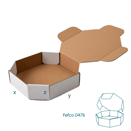 Custom cardboard folding box