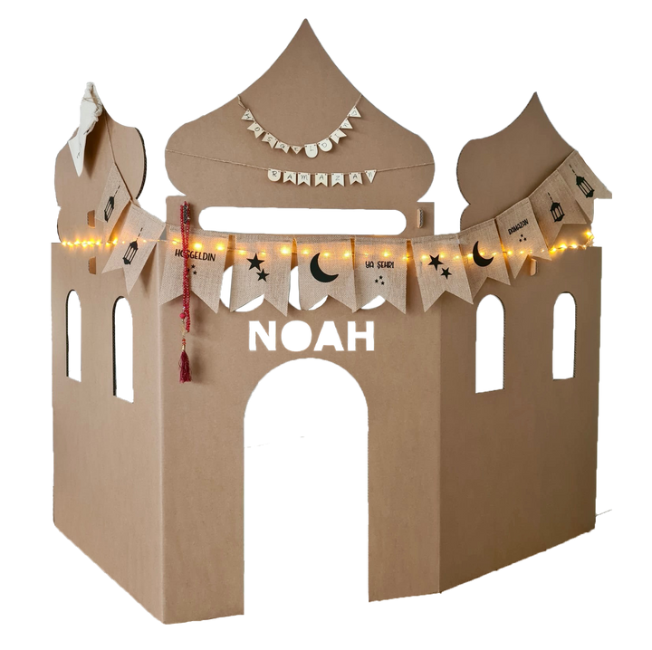 Kartonnen Arabische speelwand