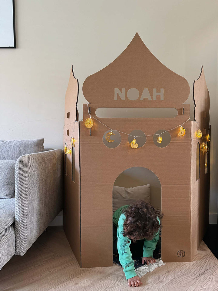 Arabische Spielwand aus Pappe