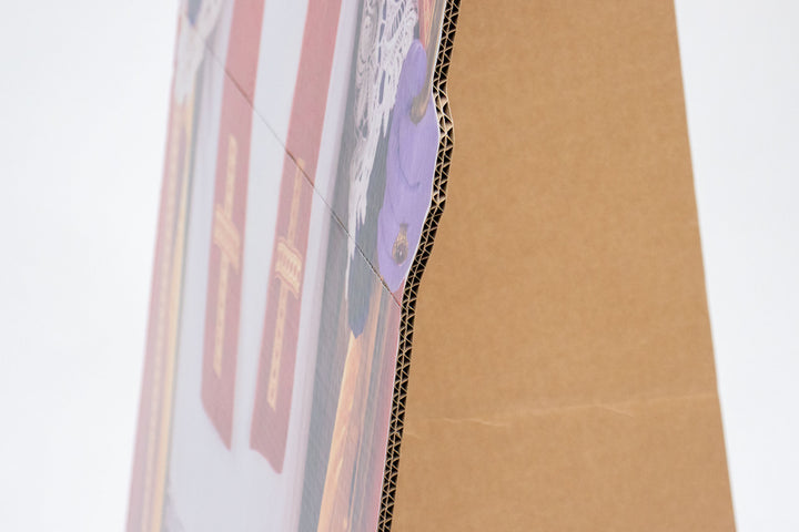 Cardboard printed Sinterklaas figure