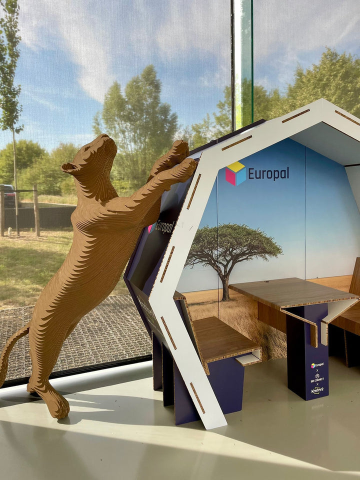 Kartonnen 3D model op maat