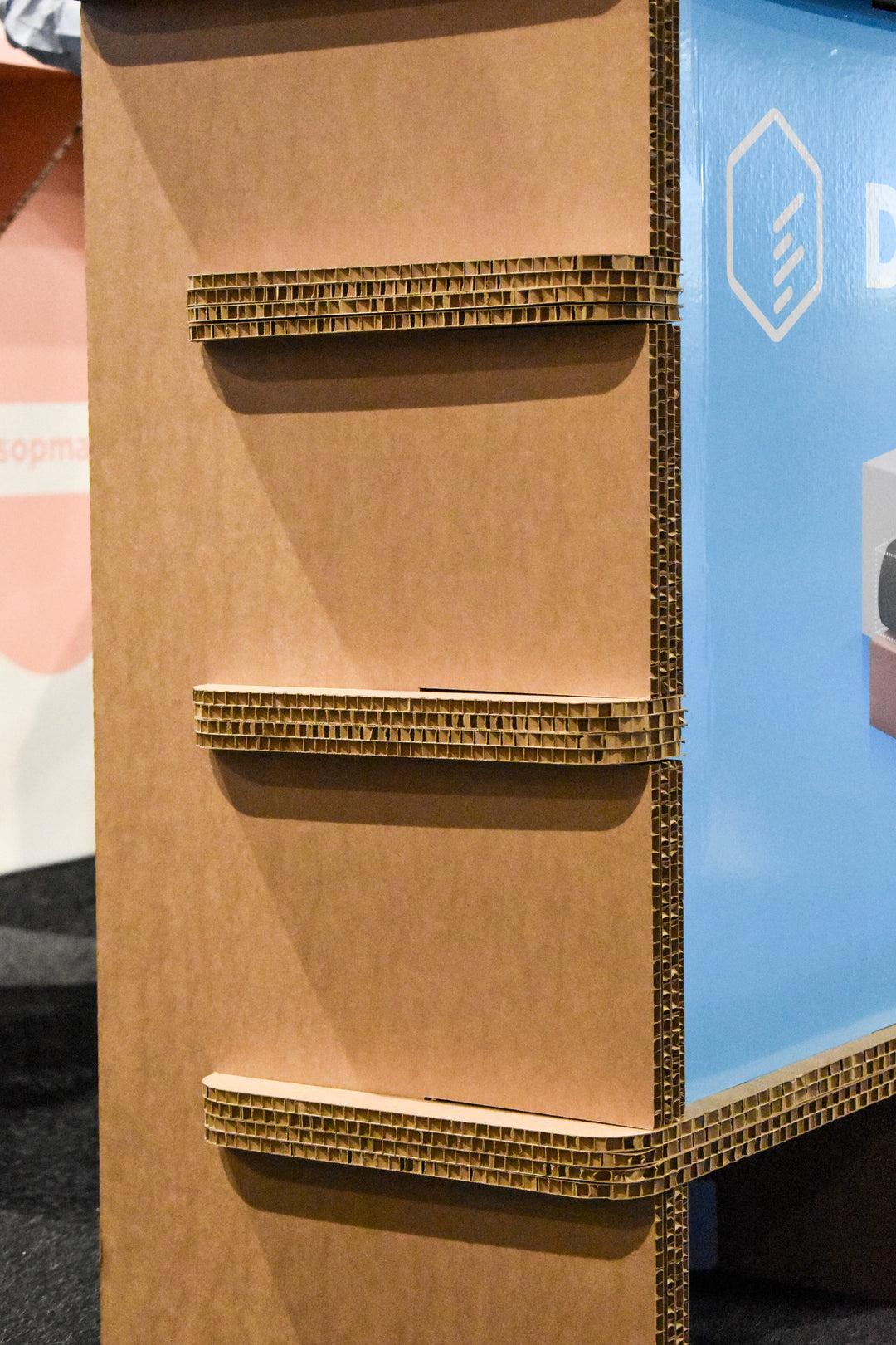 Cardboard printed counter