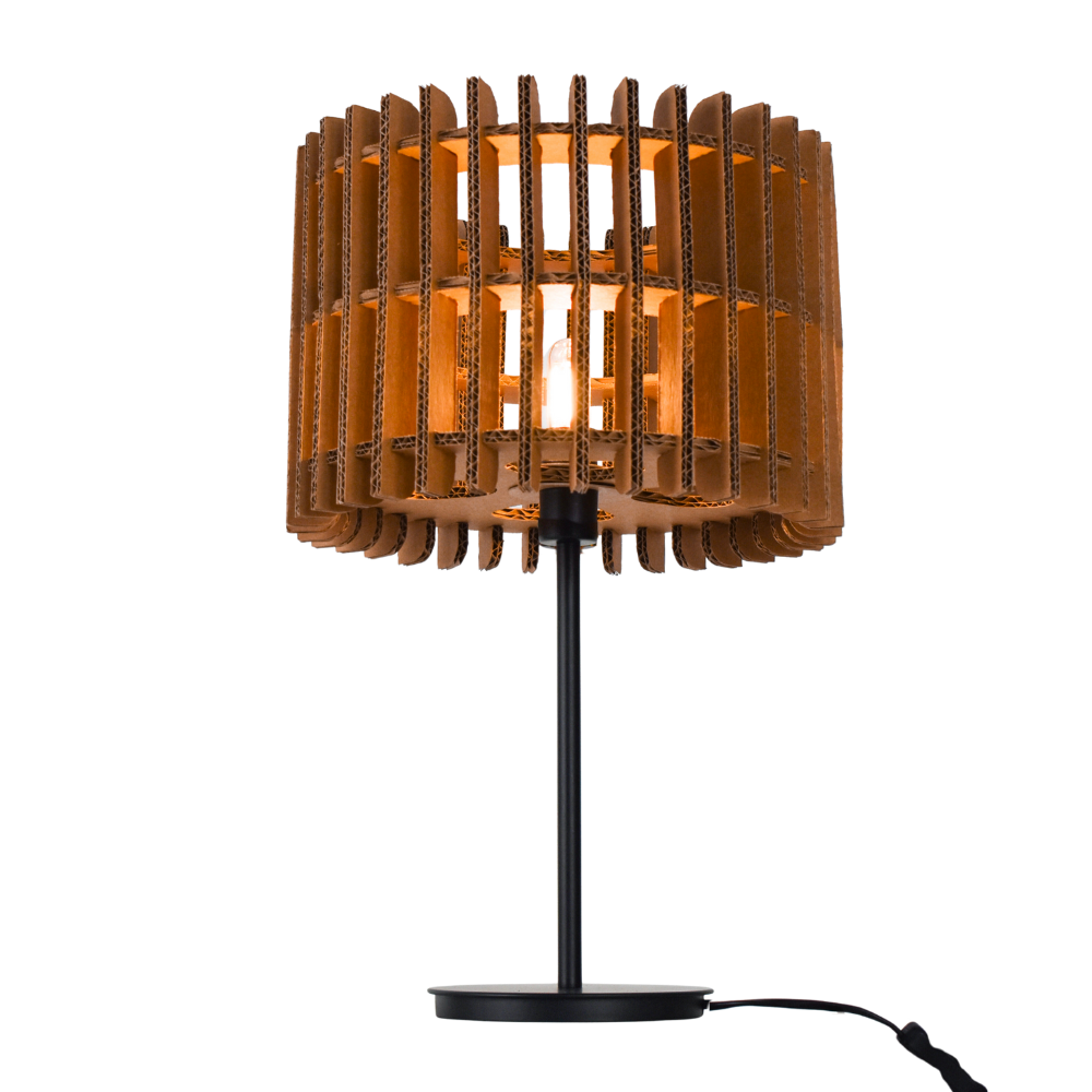 Cardboard Eldena lamp