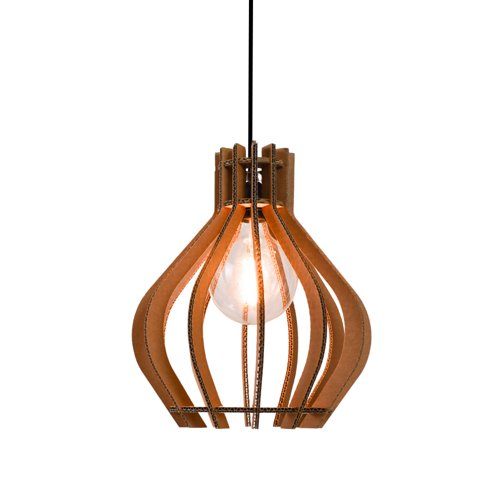 Hardenberg-Lampe aus Karton