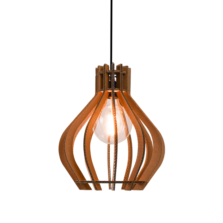 Hardenberg-Lampe aus Karton