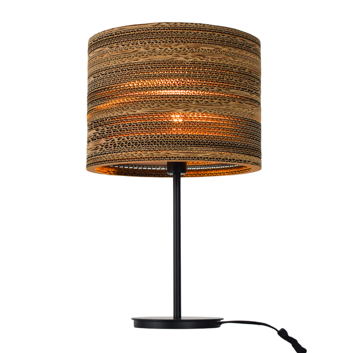 Kartonnen interlaken lamp