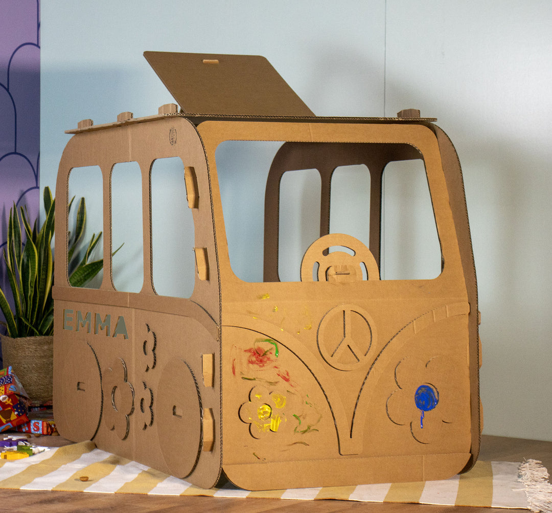 Wohnmobil aus Karton