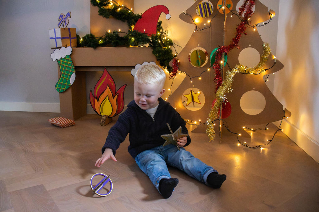 Cardboard Christmas Balls Package