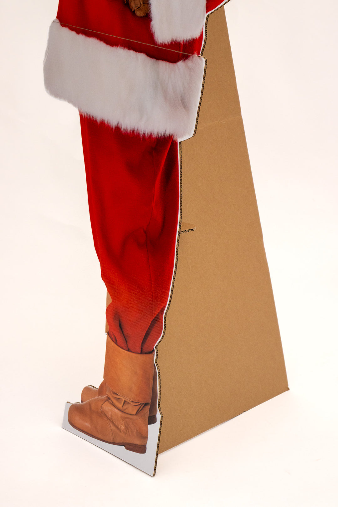 Kartonnen bedrukte kerstman