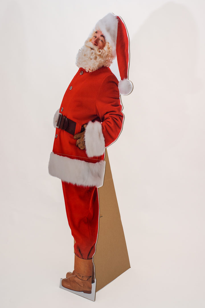 Kartonnen bedrukte kerstman