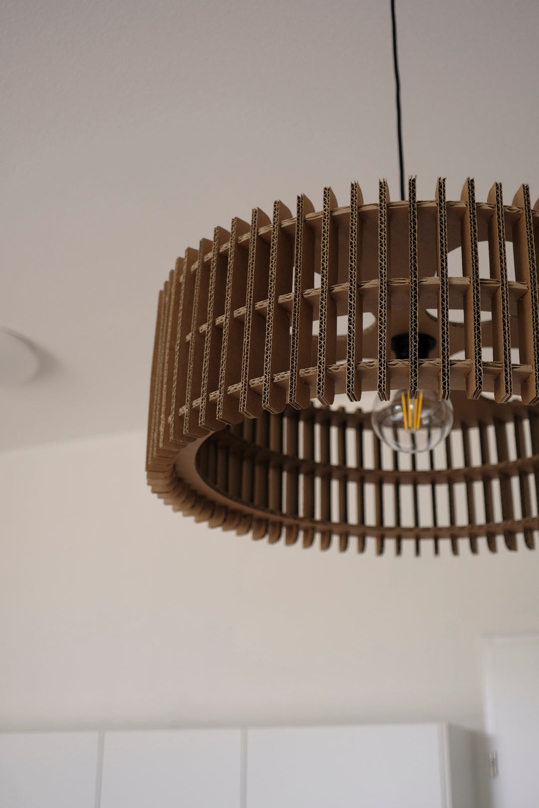 Cardboard Leeuwarden lamp