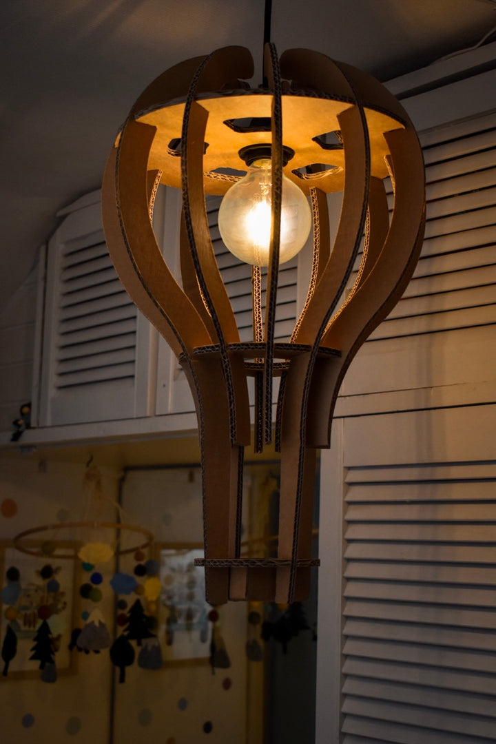 Cardboard Lommel Lamp