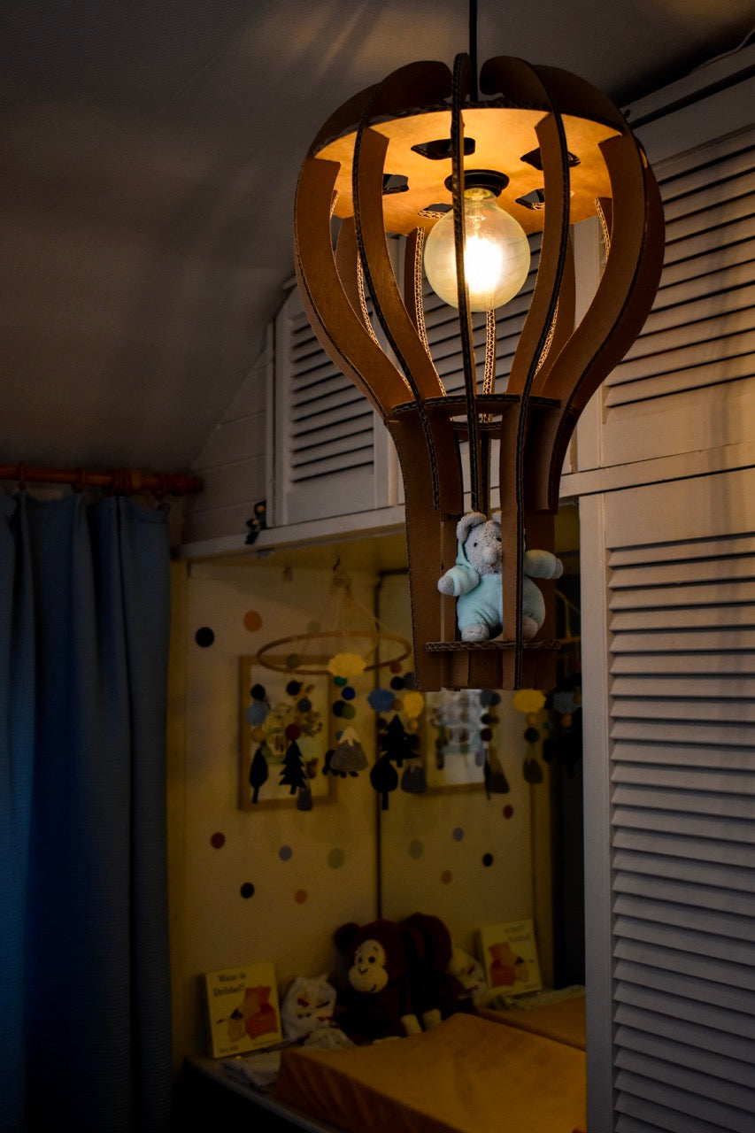 Cardboard Lommel Lamp