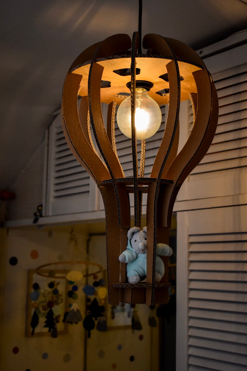 Cardboard Lommel Lamp