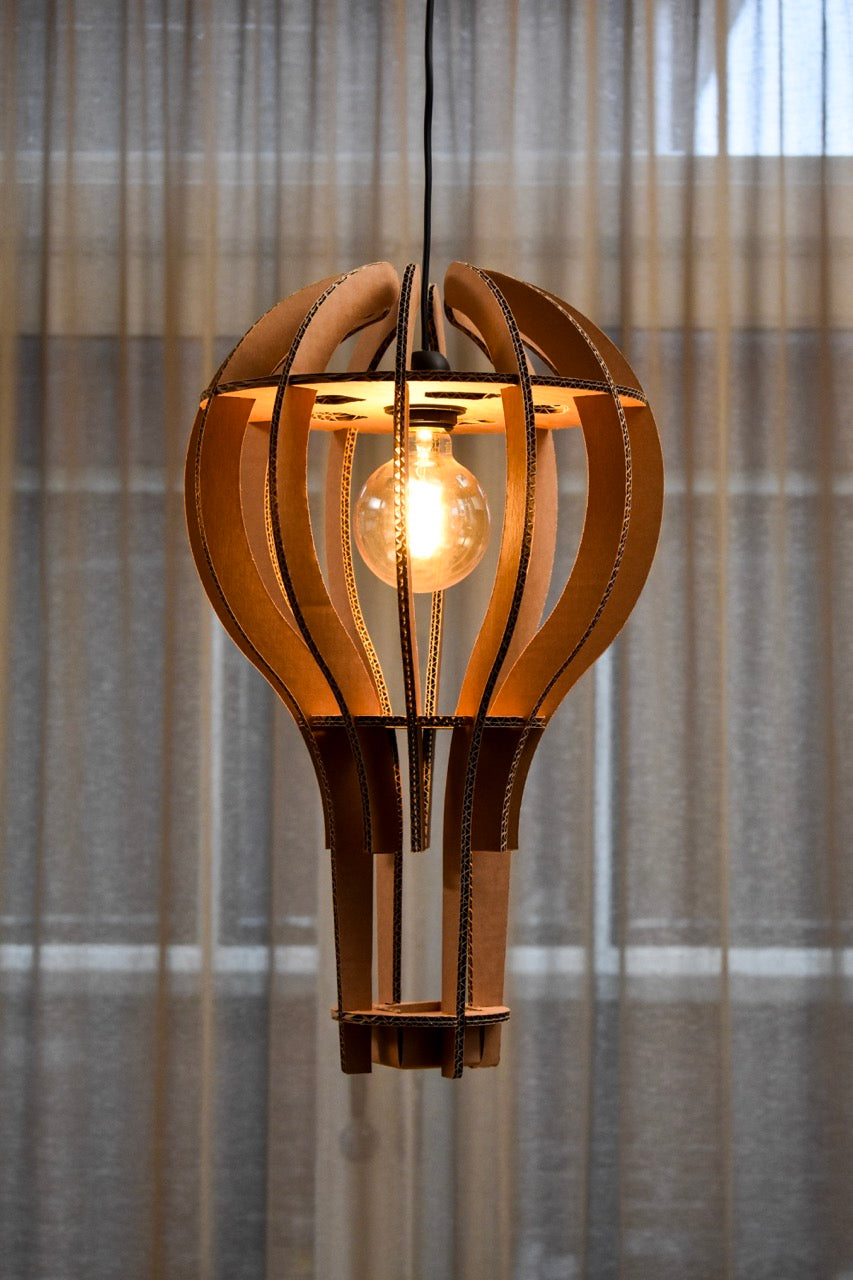 Cardboard Lommel Lamp