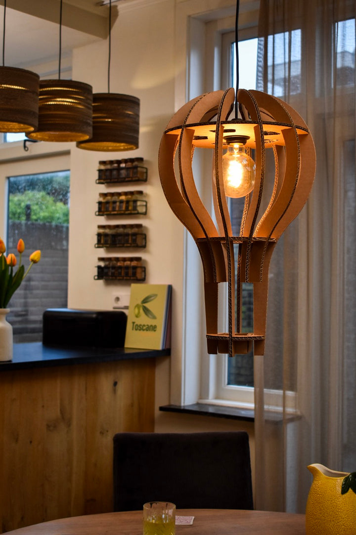 Cardboard Lommel Lamp