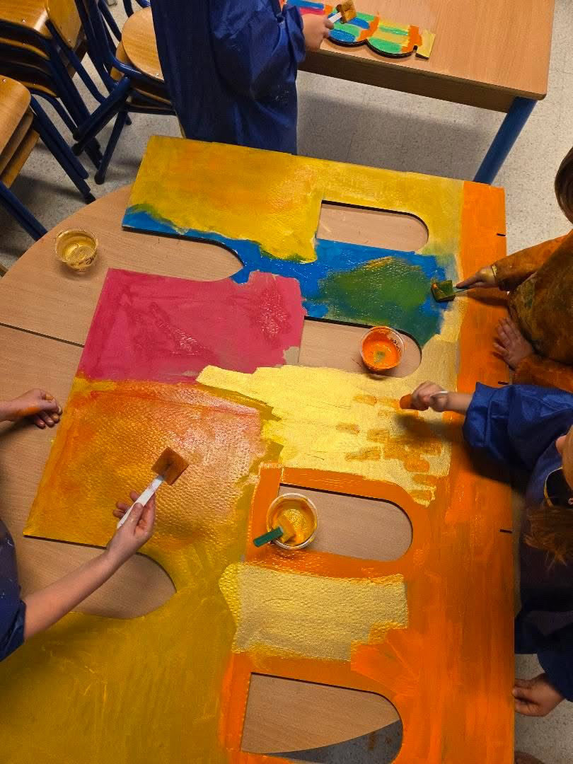 Kartonnen Arabische speelwand