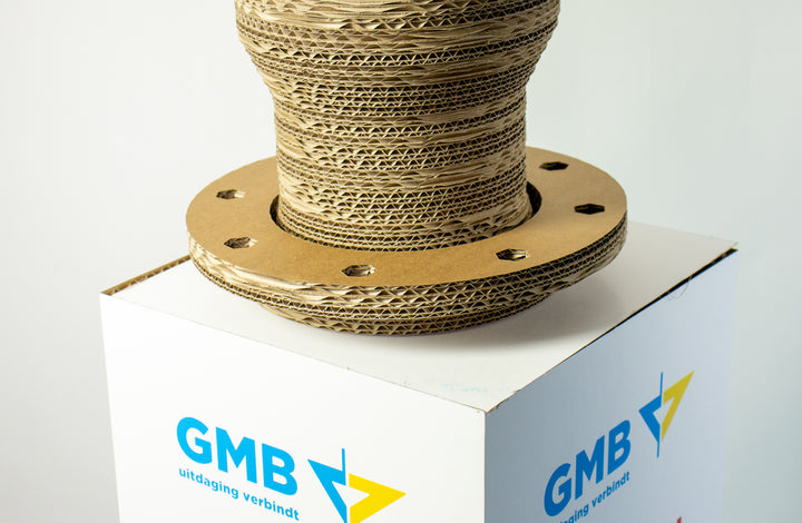 Kartonnen 3D model op maat