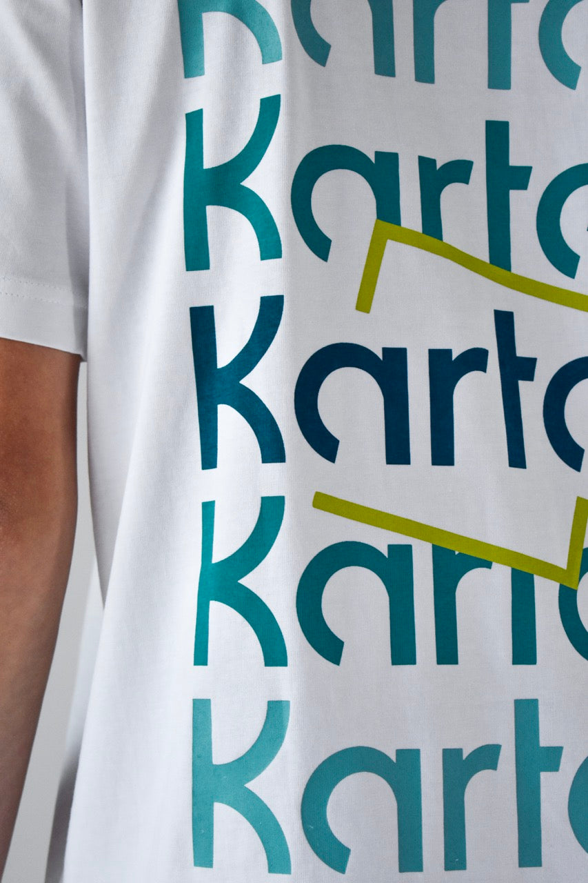 White t-shirt - Kartent merchandise