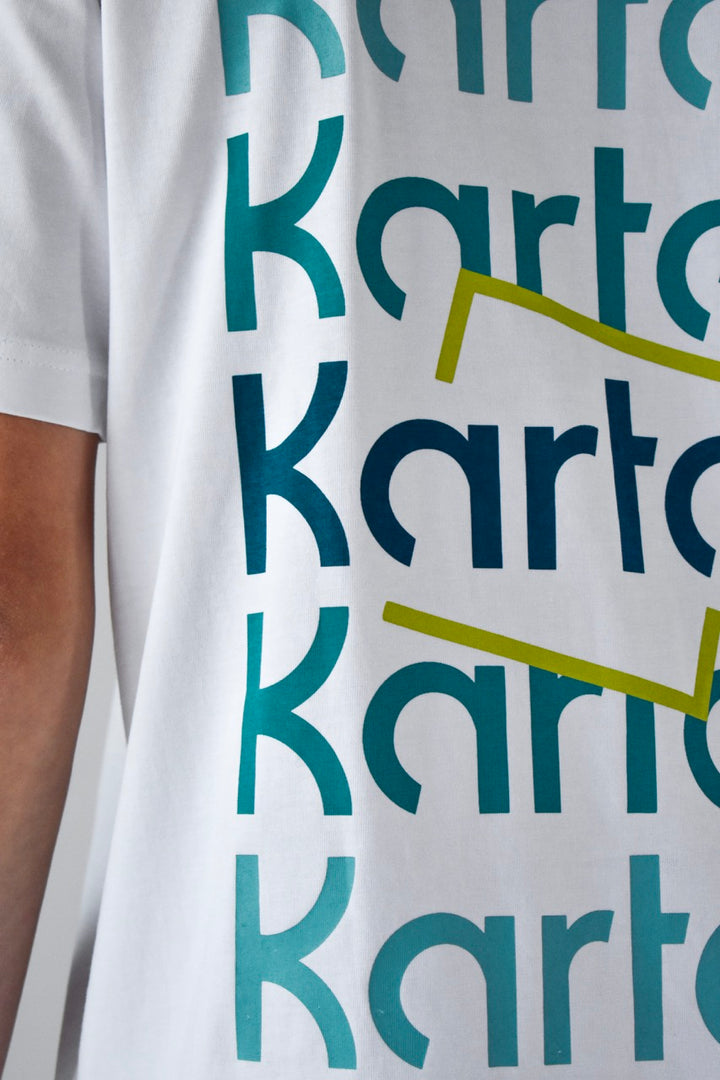 White t-shirt - Kartent merchandise