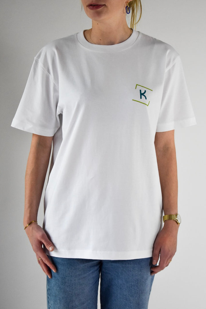 White t-shirt - Kartent merchandise