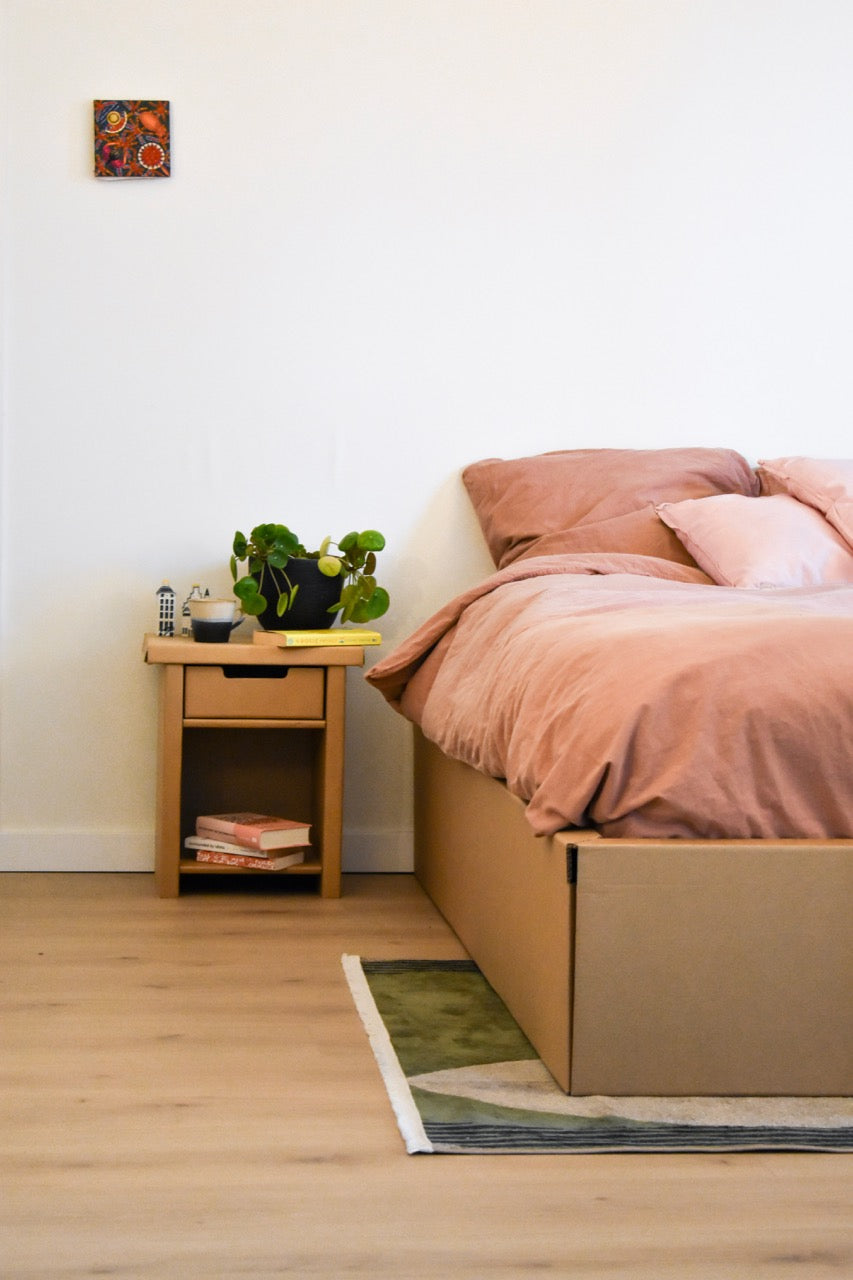 Kartonnen bedframe