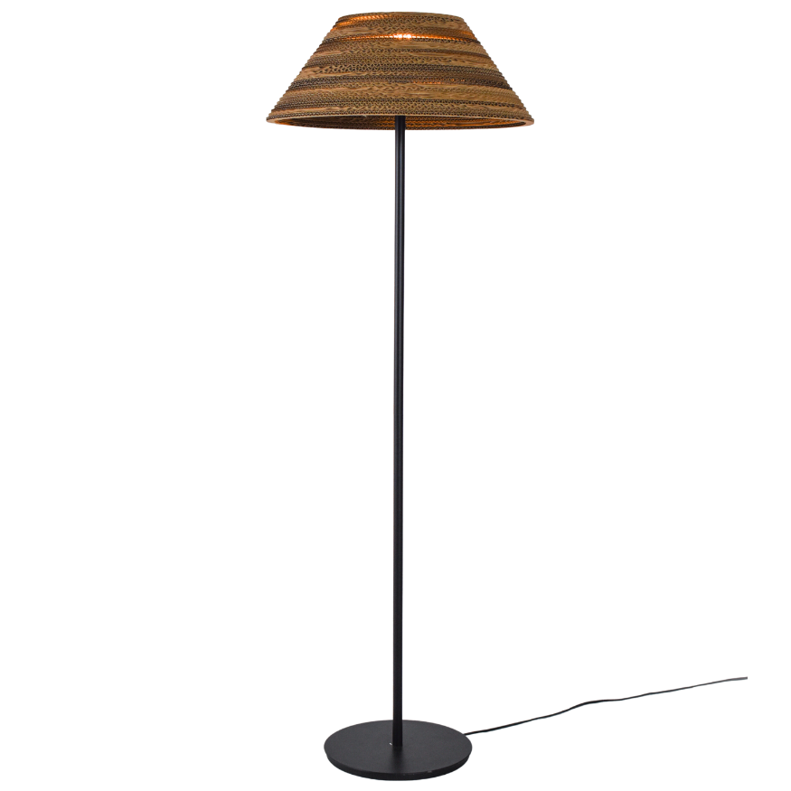 Cardboard midsland lamp