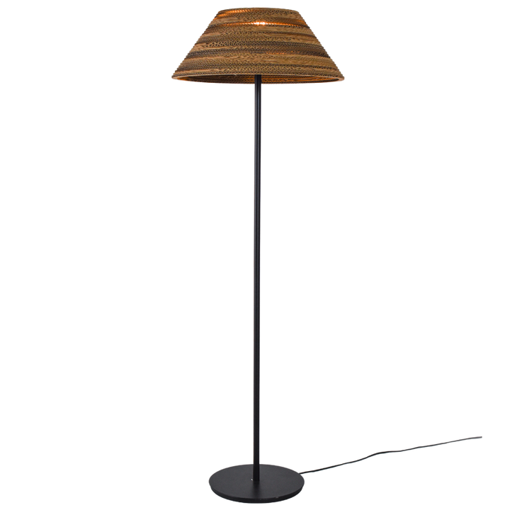 Cardboard midsland lamp