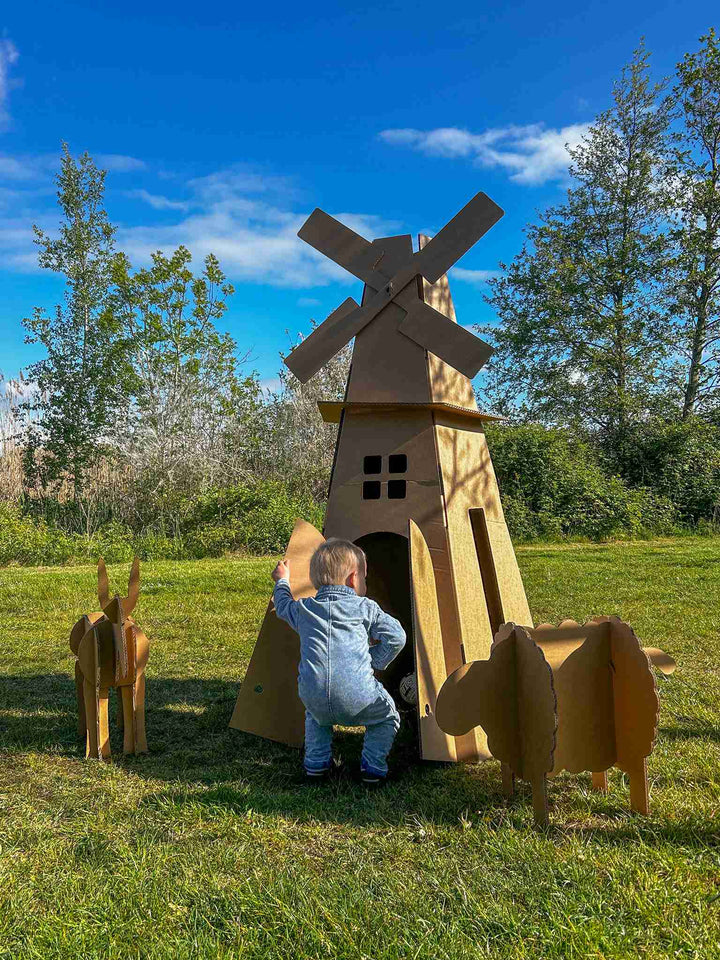 Kartonnen schaap