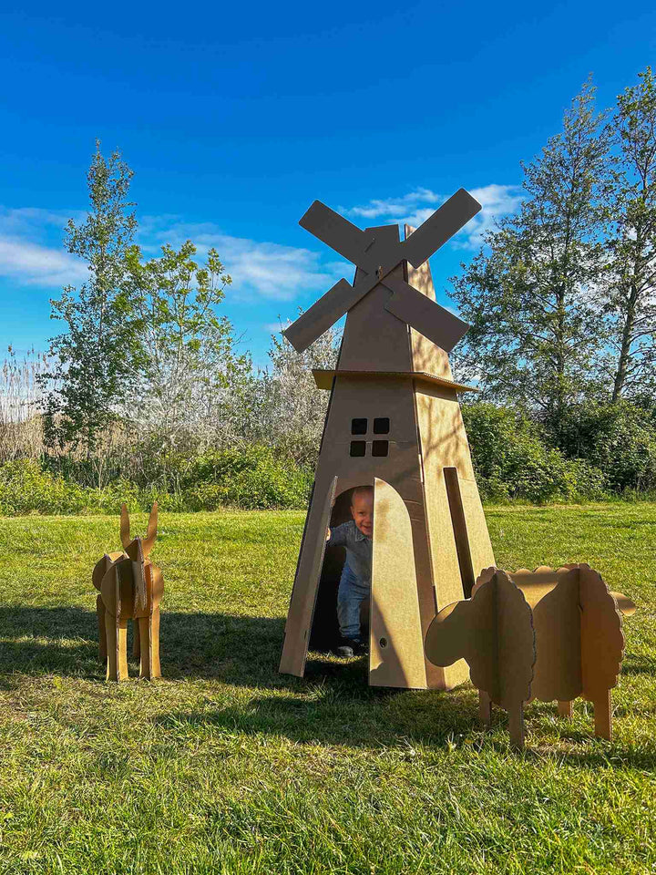 Kartonnen schaap