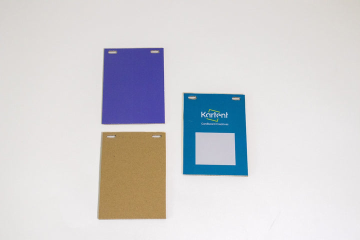 Cardboard printed name badge