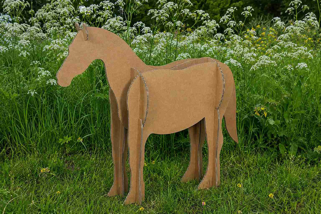 Kartonnen paard