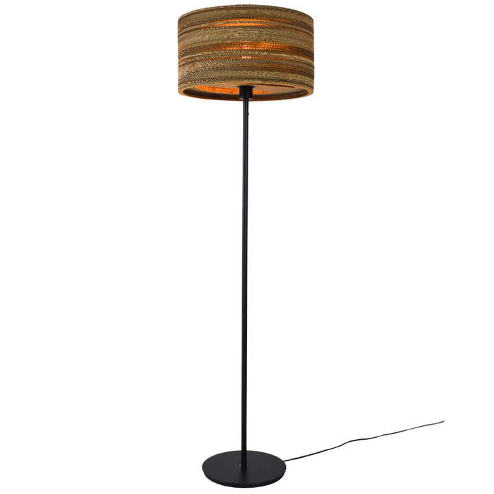 Kartonnen perk lamp