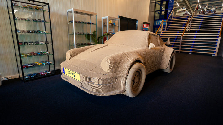 Kartonnen 3D model op maat
