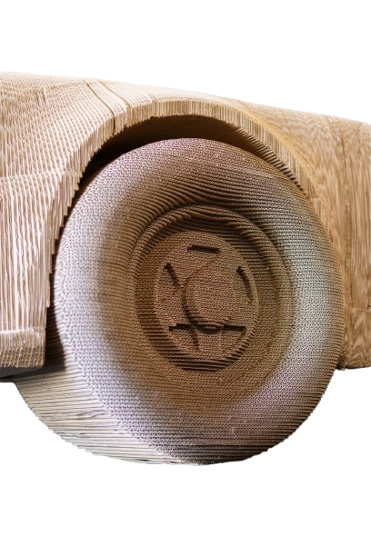 Kartonnen 3D model op maat