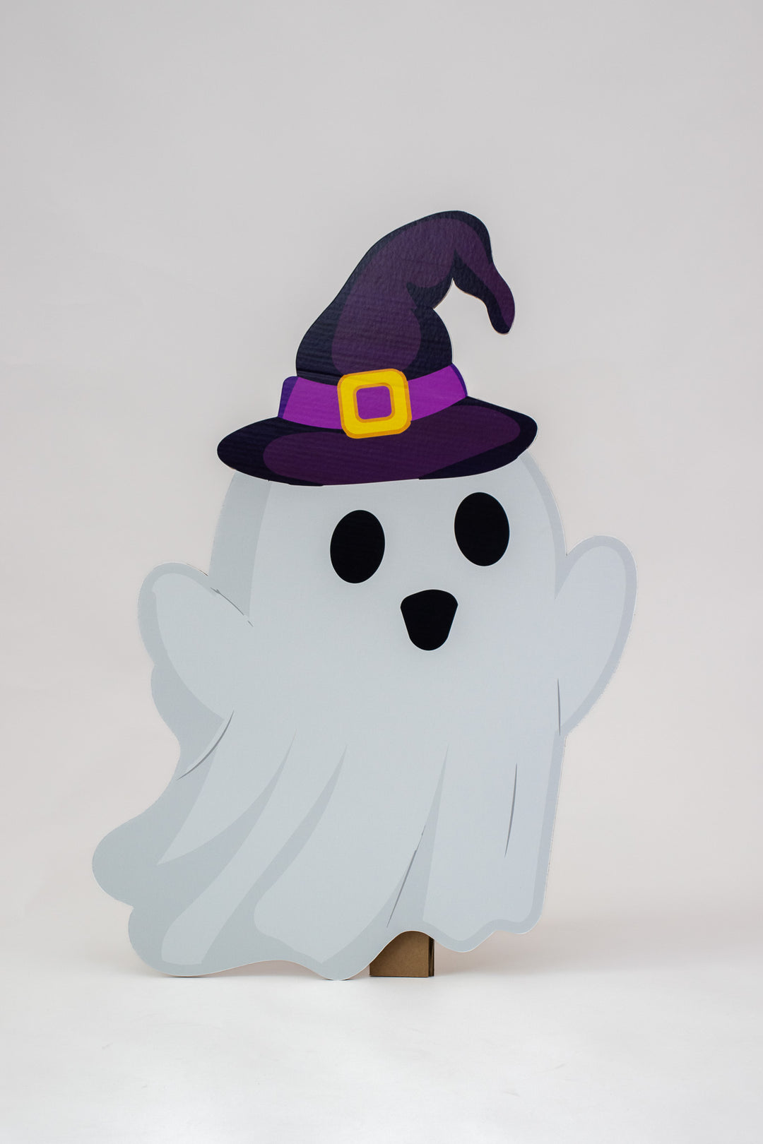 Kartonnen bedrukt spookje